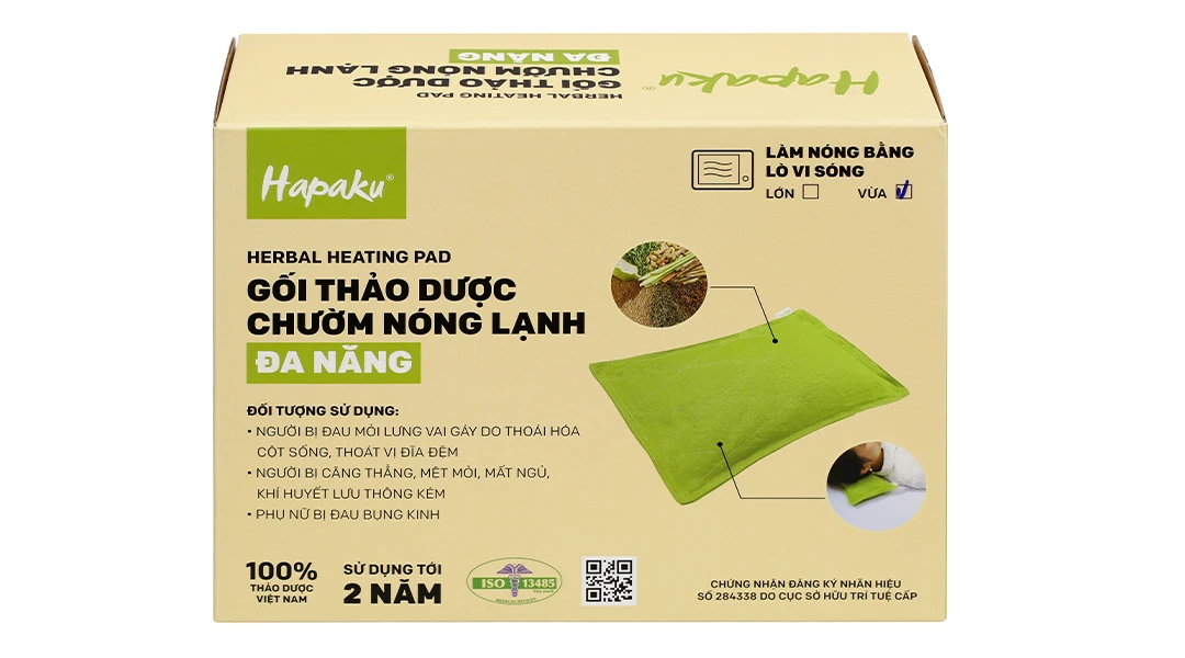 Gối chườm thảo dược