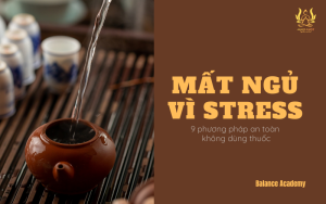 Cách Chữa Mất Ngủ Vì Stress? 9 Phương Pháp Không Dùng Thuốc An Toàn, Hiệu Quả