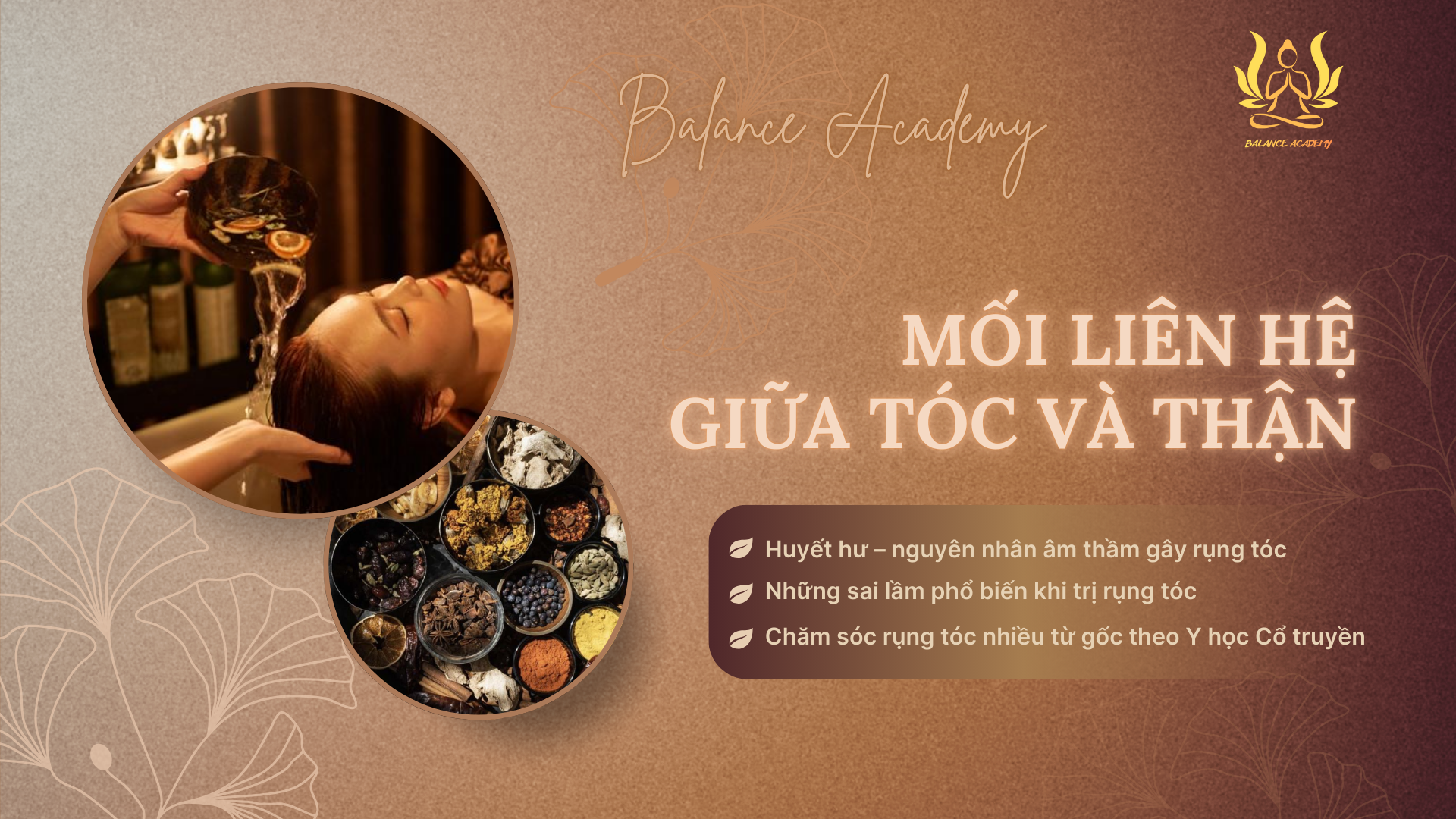 Rụng tóc, tóc bạc sớm. Nguyên nhân và Giải pháp. 